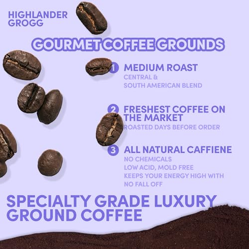 2 lb Highlander Grogg Ground Coffee (32 Ounce)