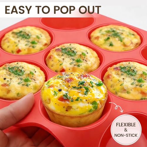 Silicone Muffin Pan (2 Count)