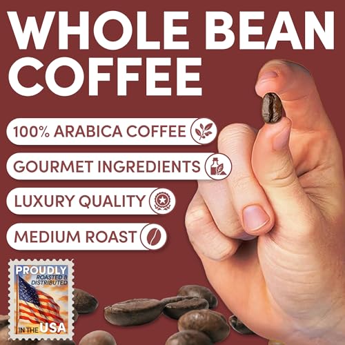 Sarasota Coffee Whole Bean Hazelnut (80 Ounce)