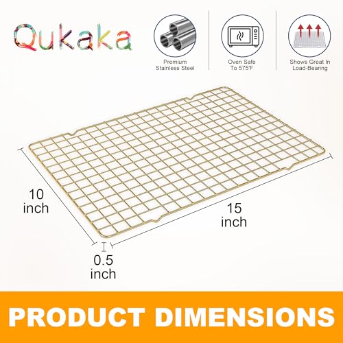 2 Pack Cooling Racks for Cooking and Baking