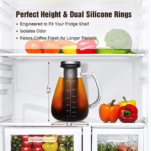 Cold Brew Iced Coffee Maker 51oz