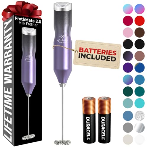 Powerful Frother Wand AA Batteries Included