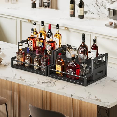 Coffee Syrup Organizer Rack