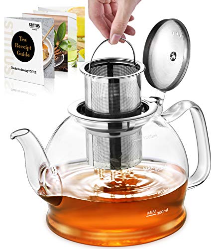 STNTUS Glass Teapot