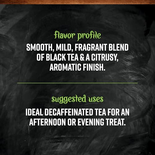 Decaf Earl Grey Black Tea (16 Fl Oz)