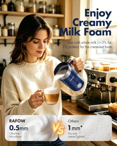 Milk Frother Electric 4 in 1