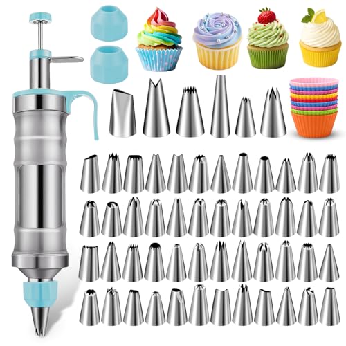 Dessert Decorating Syringe Set (66 Count)
