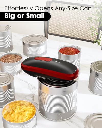 CORE Electric Can Opener_Single Touch Automatic Opener for Seniors with Arthritis