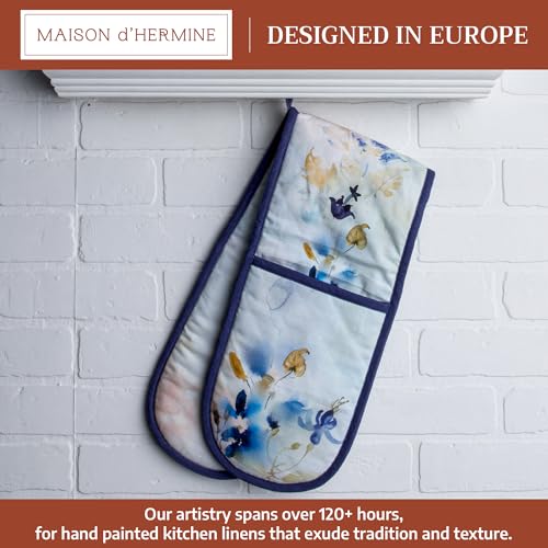 Double Oven Mitts 100% Cotton Double Oven Glove