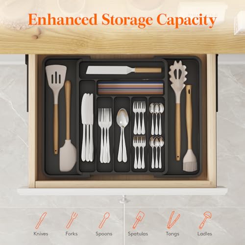 Expandable Silverware Drawer Organizer