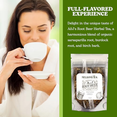 A & J's Root Beer Sarsaparilla Loose Leaf Tea