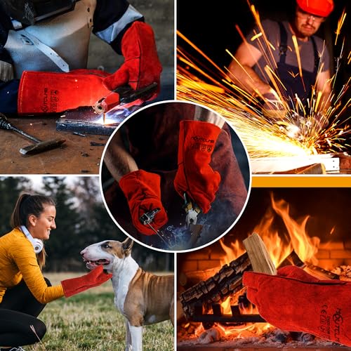 Long Welding Gloves 23.6 Inches 932℉