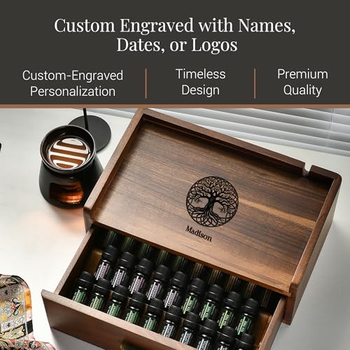 Functional Essential Oil Storage Drawer Box