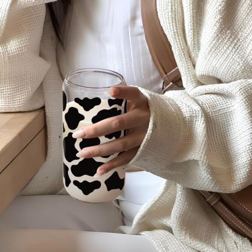 Cow Glass Can