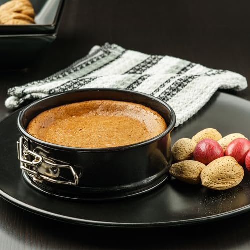 11 Inch Springform Pan Nonstick Cake Pan with Removable Bottom Round Leakproof Cake Baking Pans Molds for Baking