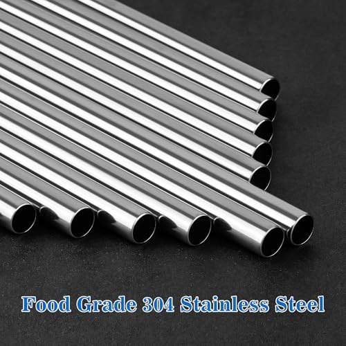 8PCS Stainless Steel Straws Fit for 40oz Stanley Tumblers (8 Count)