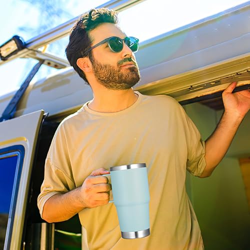 20 oz Insulated Travel Coffee Mugs Set of 6 (6 Count)
