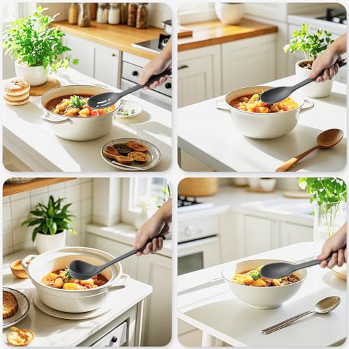 Silicone Kitchen Cooking Utensils Set (5 Count)