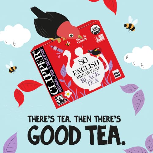 Organic English Breakfast Tea (80 Count)