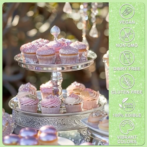 Olive Green Edible Glitter