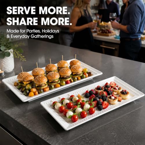 14 inch Ceramic Serving Platter (4 Count)