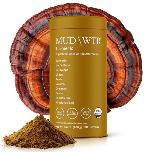 MUDWTR Turmeric Decaf Mushroom Drink (6.4 Ounce)