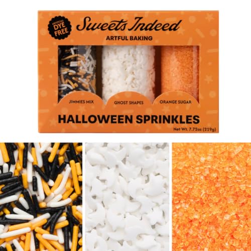 Dye Free Halloween Sprinkles 3 Pack