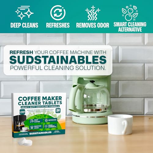 Coffee Maker Cleaner Tablets (24 Count)