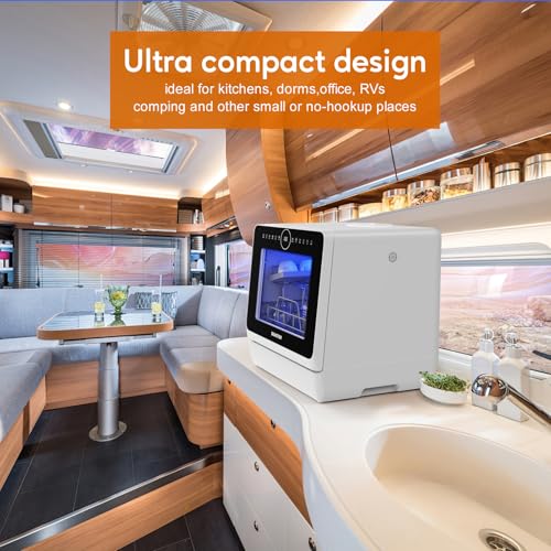 Countertop Dishwasher Water Tank 10 Programs Baby Care Mode Hot Air Drying