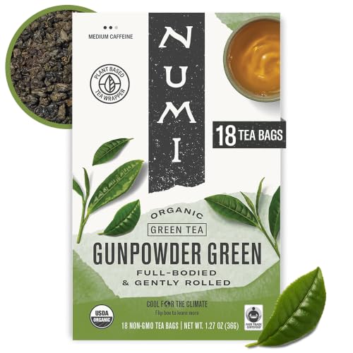 Organic Gunpowder Green Tea (18 Count)