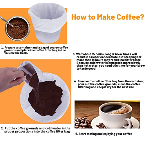 100 Pack Cold Brew Coffee Filters