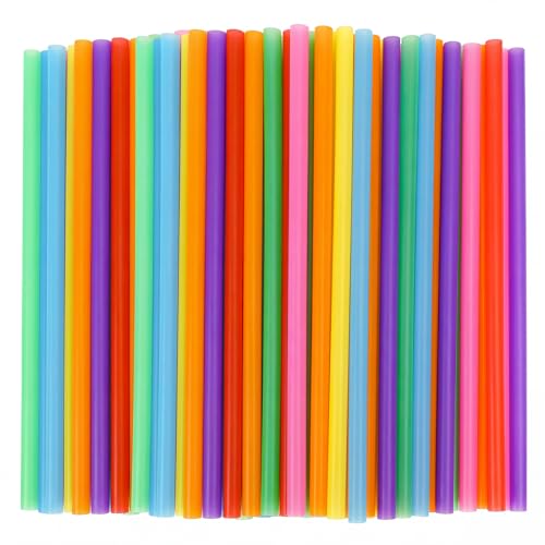 10.3" Jumbo Smoothie & Milkshake Disposable Straws (120 Count)