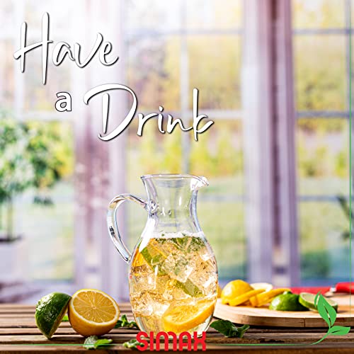 Small 16 Ounce Borosilicate Glass Pitcher with Handle