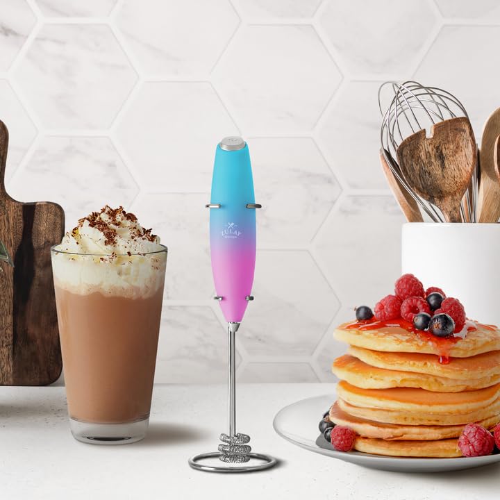 Zulay Powerful Milk Frother for Coffee with Upgraded Titanium Motor