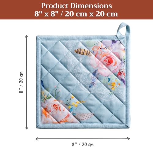 Pot Holders 100% Cotton Potholders (2 Count)