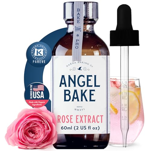 Angel Bake Pure Bulgarian Rose Extract (2 Fl Oz)