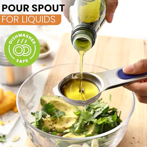7 Magnetic Stainless Steel Measuring Cups Set (7 Count)