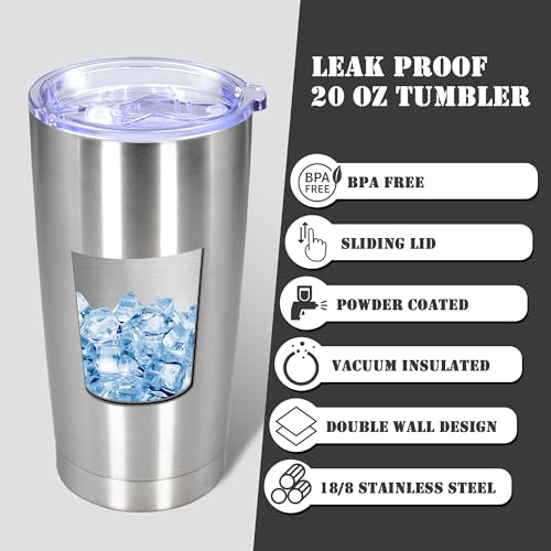 20 oz Tumbler Insulated Tumblers Stainless Steel Coffee Mug
