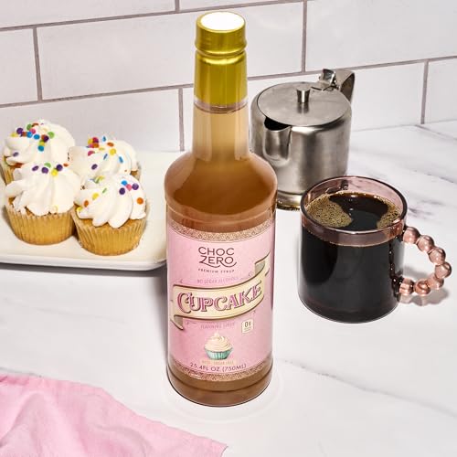 Sugar Free Cupcake Coffee Syrup (25.4 Fl Oz)
