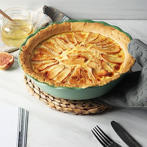 Sweejar Ceramic Pie Pan (55 Fl Oz)