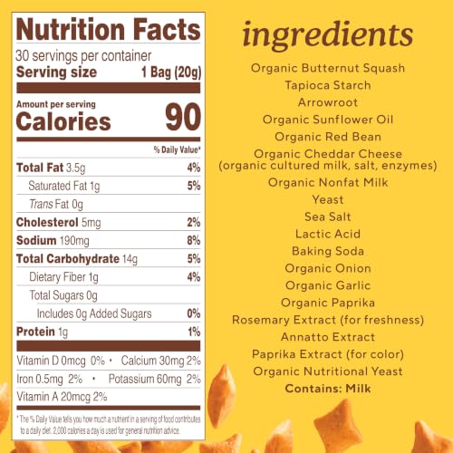 Pop Mmms Cheddar Baked Cracker Snack Packs (44.17 Ounce)