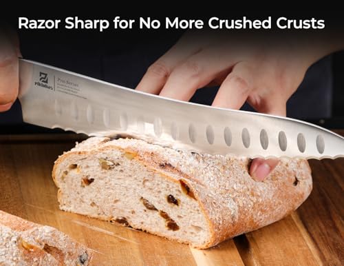 Resharpenable Bread Knife for Homemade Bread