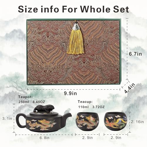 Hand made Dragon and Phoenix Color (3 Count)