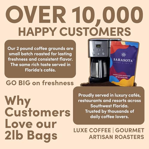 2 lb Vanilla Hazelnut Ground Coffee (32 Ounce)