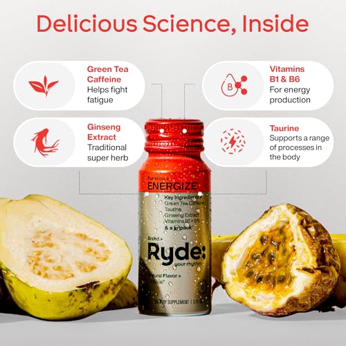RYDE Energize Energy Shot (16 Fl Oz)