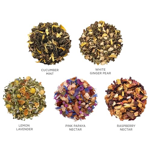 Tea Sampler 10 Pyramid Infuser Bags (10 Count)