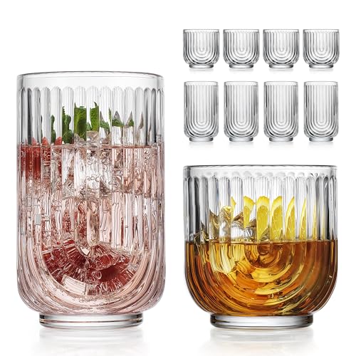 8 Piece Drinking Glass Set (8 Count)
