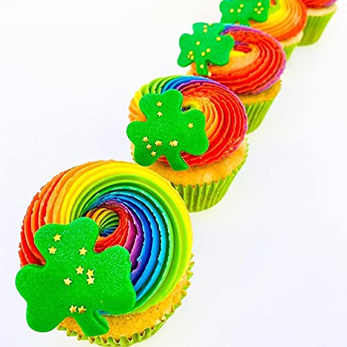 Gold Edible Star Shaped Glitter Sparkles for Cakes