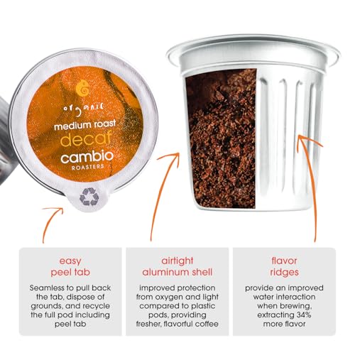 Decaf Medium Roast Coffee Pods (10 Count)
