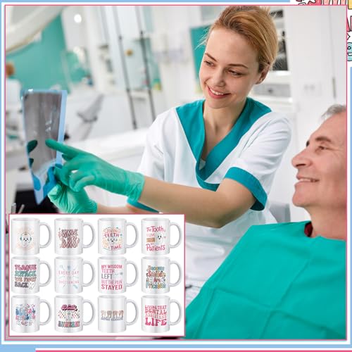 12 Pcs CNA Week Dental Gifts Bulk for Assistant Hygienist Dental Birthday Gift (12 Count)